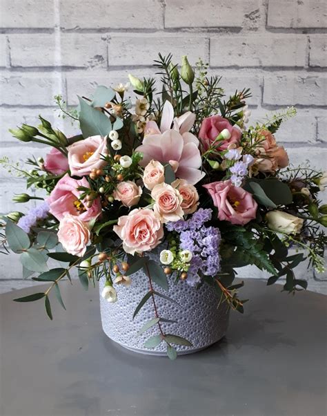 Sweet Lilac Arrangement The Flower Bowl Florist Sheffield