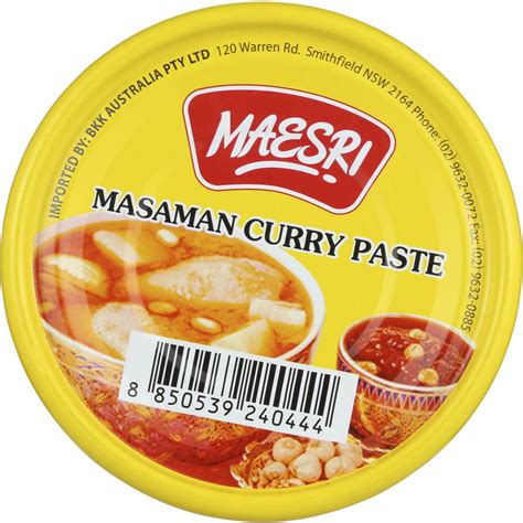 Maesri Paste Masaman Curry 114g | Woolworths