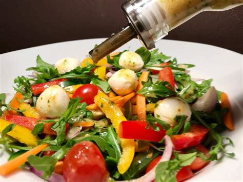 Rucola Salat mit Balsamico Senf Dressing - Zu Faul Zum Kochen?