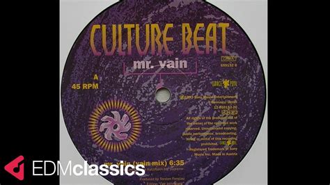 Culture Beat - Mr. Vain (Decent Mix) (1993) - YouTube