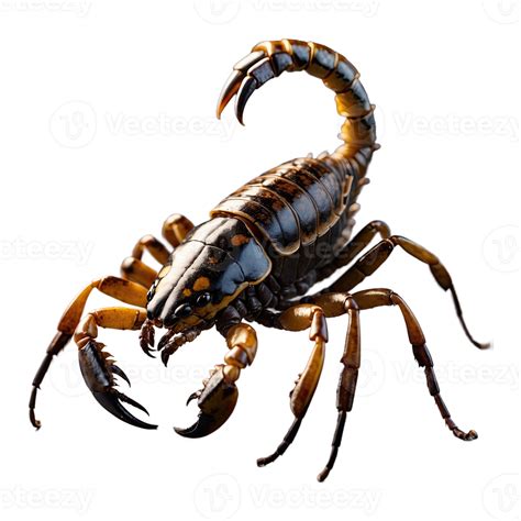 AI generated Scorpion isolated on transparent background 36398246 PNG