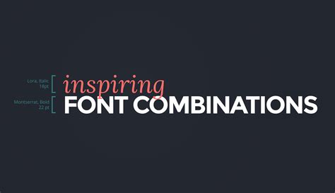15 Perfect Font Combinations for Your Next Design [2021]