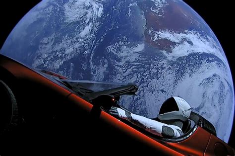 SpaceX’s ‘Starman’ and Its Tesla Roadster Are Now Beyond Mars