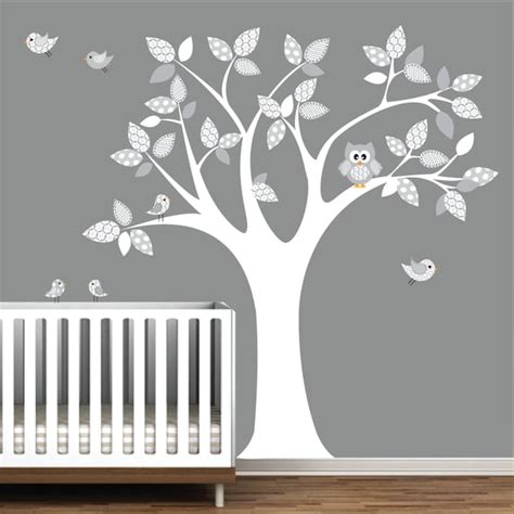 Vinyl WAll Decal Nursery Wall Vinyl-Tree with | Etsy