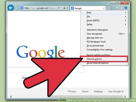 How to Turn Off the Pop‐Up Blocker in Internet Explorer: 6 Steps