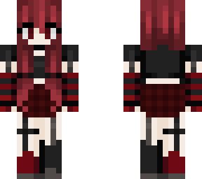 Goth Girl | Minecraft Skin