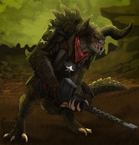 Legendary Scorchbeast Slayer (Deathclaw Art) : Fallout