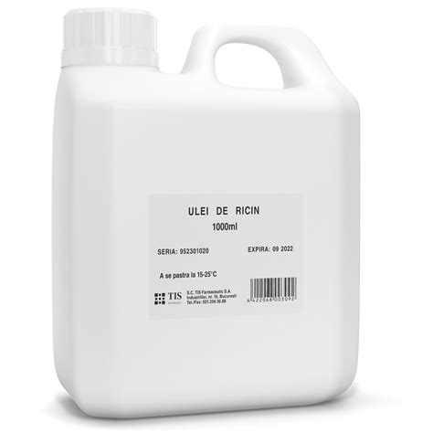 Ulei de ricin 1000 ml - Tis Farmaceutic