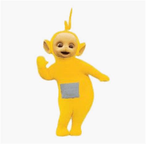 Teletubbies Lala Waving - Teletubbies Green And Yellow, HD Png Download , Transparent Png Image ...