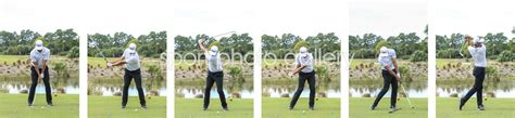 Adam Scott Face On Six Stage Swing Sequence Images Golf Posters