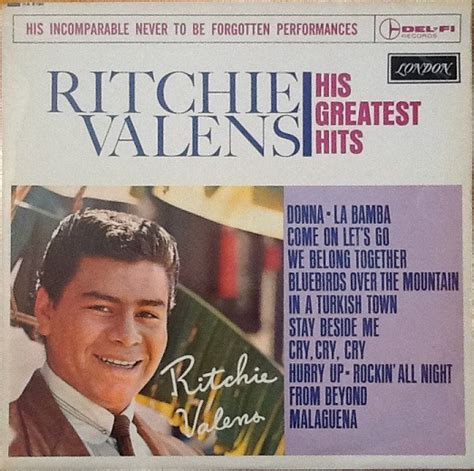 Ritchie Valens - His Greatest Hits (1964, Vinyl) | Discogs