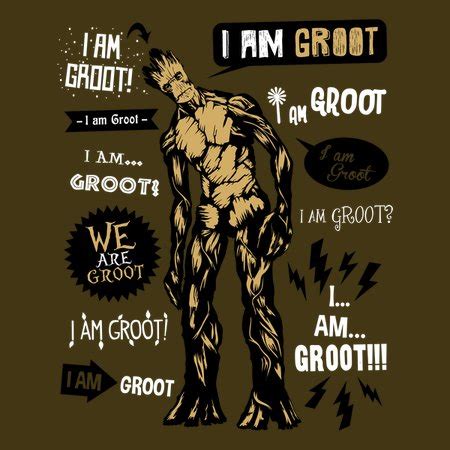 Groot Famous Quotes - NeatoShop