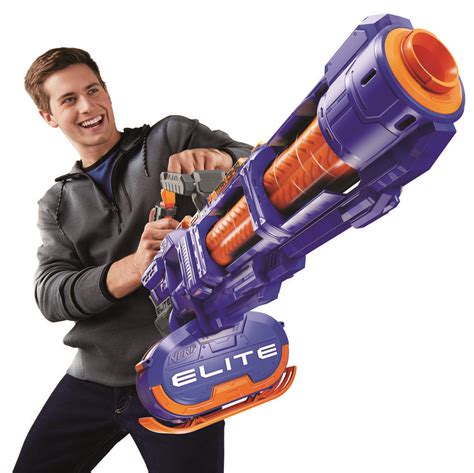 Nothing flings foam like a full on nerf gatling blaster – Artofit