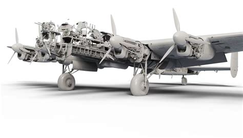 Border Model BF010 1/32 Avro Lancaster B. MkI/III /w Full Interior Plastic Model Kit