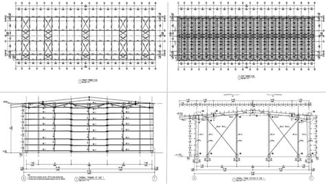 Steel Structure Design Drawing, structural and construction