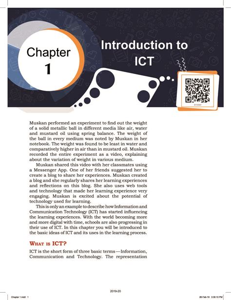 NCERT Book Class 9 ICT Chapter 1 Introduction to ICT