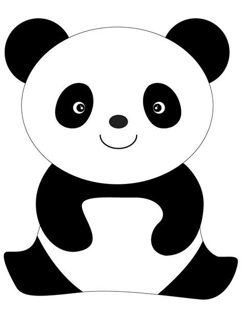 panda bears Colouring Pages