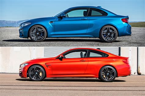 BMW M2 Versus M4: Sibling Rivalry