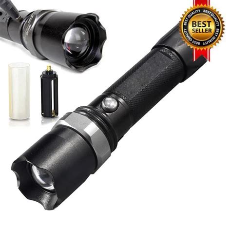 Tactical Police Heavy Duty 3W LED Rechargeable Flashlight Safety & Survival Z0105-in Safety ...