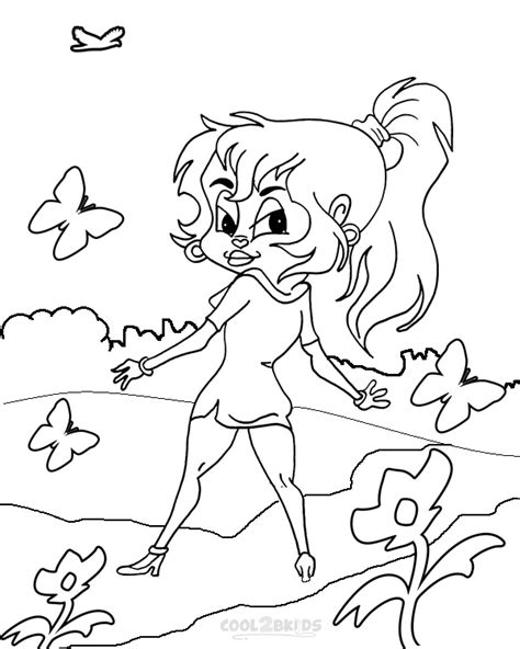 Printable Chipettes Coloring Pages For Kids | Cool2bKids