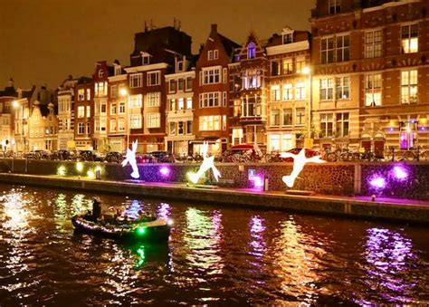 Amsterdam Light Festival Boat Tour | Amsterdam Boat Adventures