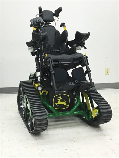 All Terrain Wheelchair With Tracks