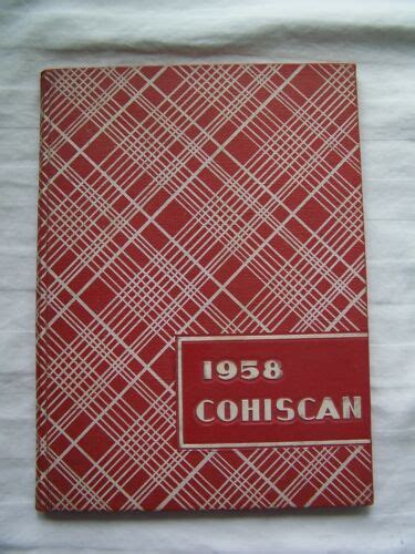 1958 CONNERSVILLE HIGH SCHOOL YEARBOOK CONNERSVILLE, INDIANA COHISCAN ...