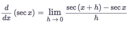 Derivative of Sec x: A Quick Math Tutorial