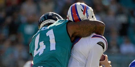 Josh Allen sacks, intercepts Josh Allen during Bills-Jaguars game | Fox ...