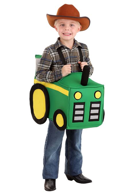 Toddler Ride in a Tractor Costume