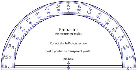 Printable Protractor - Cliparts.co