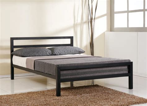 Extra Strong Bed Frames | Black bed frame, Iron bed frame, Steel bed design