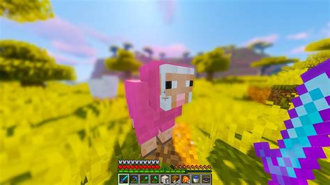 I found the SUPER RARE PINK SHEEP In Minecraft! #17 - YouTube