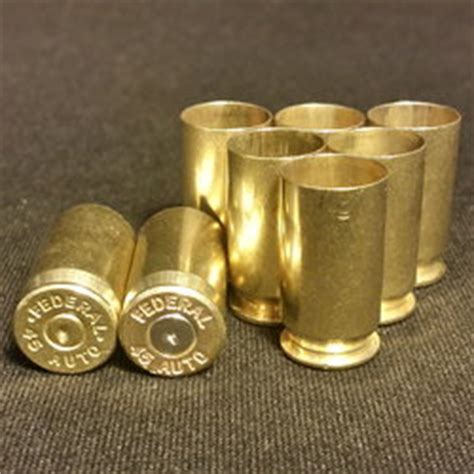 .45 ACP Auto Once Fired Brass | DiamondKBrass.com | 3000 ct.