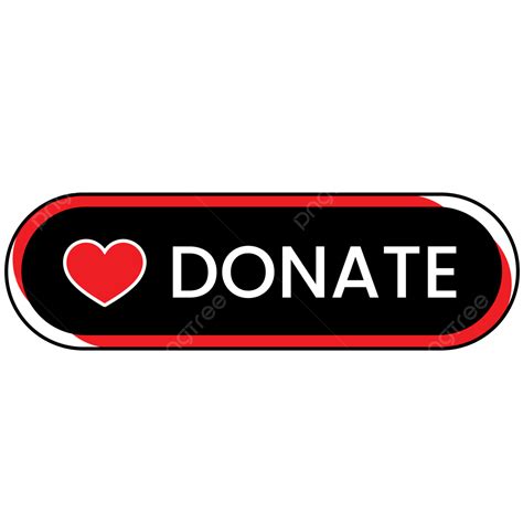 Donate Button Clipart Transparent PNG Hd, Donate Button, Donate, Donate Button Png, Donation PNG ...