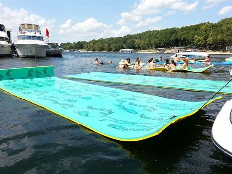 Aqua Lily Pad, Floating Water Mat, Lake Toys #hitchit #aqualilypad #summerfun #boating #WaterMat ...