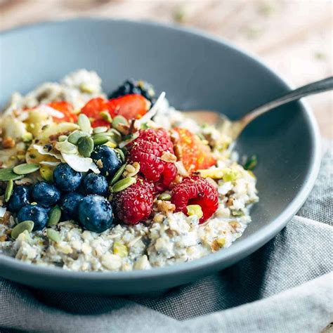 20-Minute Healthy Berry Muesli Breakfast Bowls Recipe | Jessica Gavin