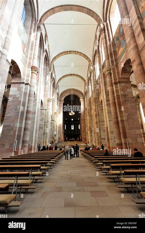 Interior speyer cathedral germany hi-res stock photography and images - Alamy