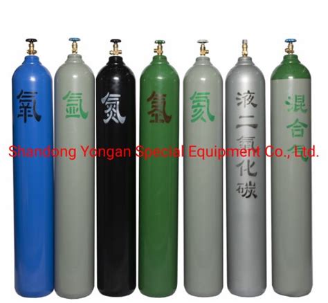 46.7L High Pressure Vessel Seamless Steel Nitrogen N2 Gas Cylinder