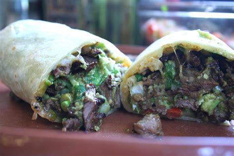 Carne Asada Burrito (Taco Shop Style) - Carne and Papas