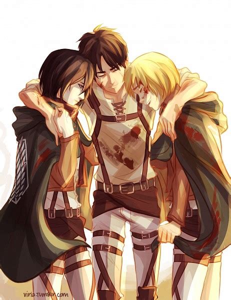 ☤SnK☤(Trio) - Shingeki no Kyojin (Attack on titan) Fan Art (35907735 ...