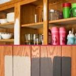 DIY Painted Kitchen Cabinets Update | Designertrapped.com
