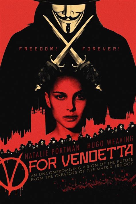 V for Vendetta (2005) Movie Poster – My Hot Posters V For Vendetta Film ...