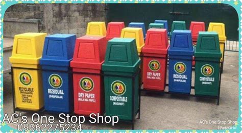 Waste Segregation Trash bins, Furniture & Home Living, Cleaning & Homecare Supplies, Waste Bins ...