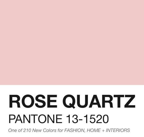 Pantone colour of the year | Pantone, Pantone rose quartz, Color of the ...