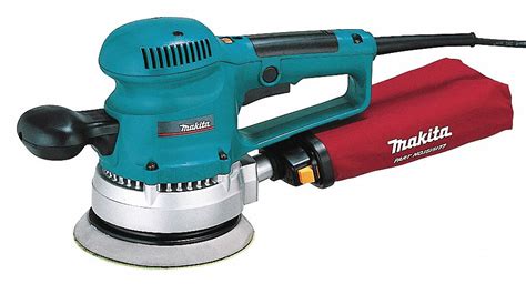 MAKITA Random Orbital Sander, Corded, Hook-and-Loop, 6 in Pad Size, 2.7 ...