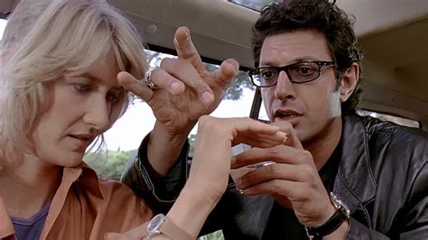 Watch Jeff Goldblum Re-Enact The "Chaos Theory" Scene From JURASSIC PARK with Sam Neill — GeekTyrant