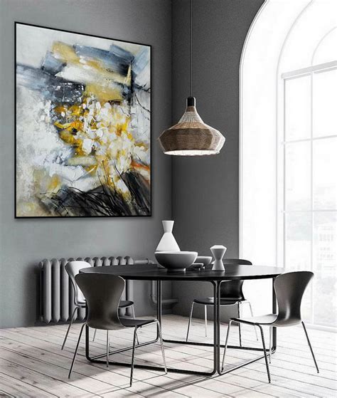 Modern Neutral Abstract Wall Art Texture Minimalist Contemporary Art ...