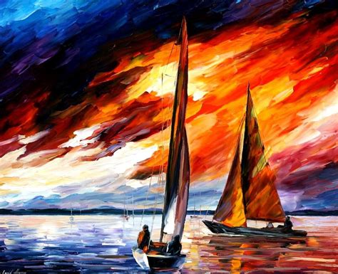 ArtStation - WITH THE WIND — oil painting on canvas