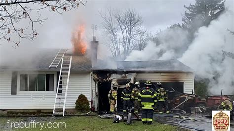 ‪West Falls Working Fire: 1211 Jewett Holmwood Road - YouTube